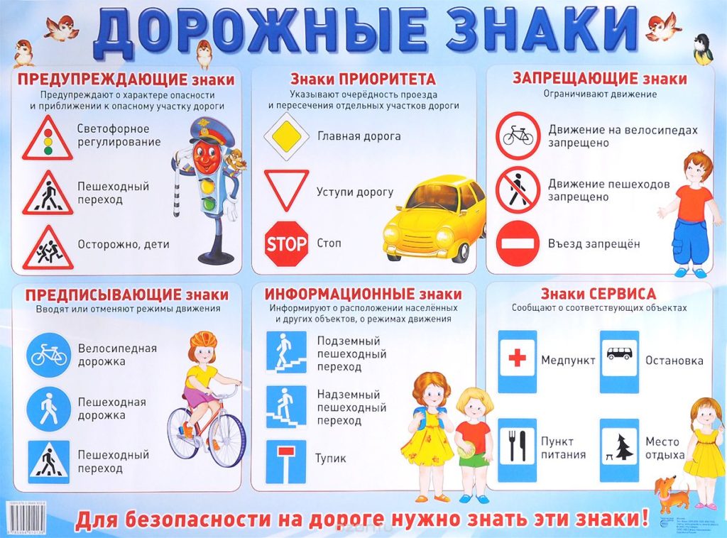 Плакат Алфея Правила дорожного движения для детей 25583
